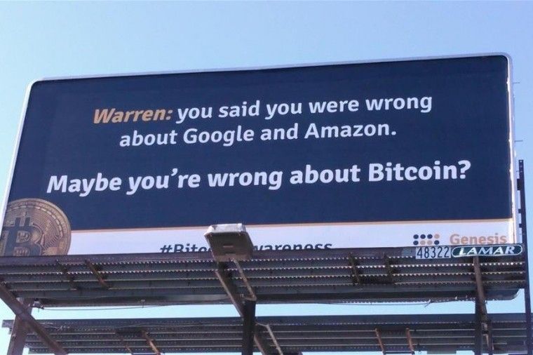 Marco Krohn, co-founder of Genesis Mining is making fun from Warren Buffet ?